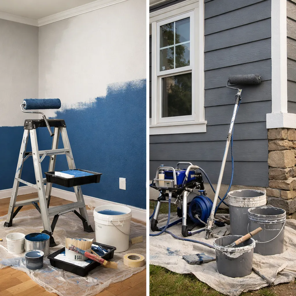 Peinture intérieure et extérieure en Maine-et-Loire