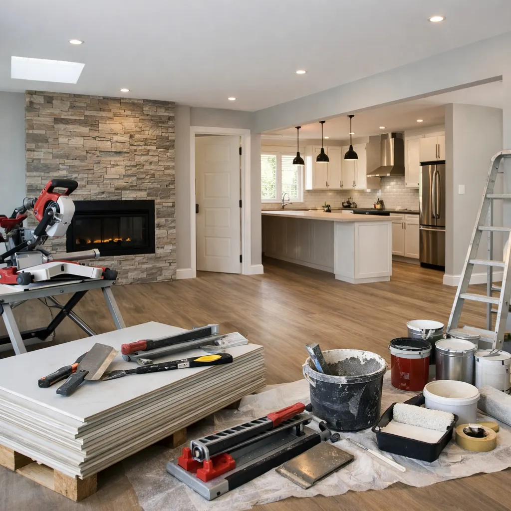 Rénovation complète intérieure en Vendée et Loire-Atlantique